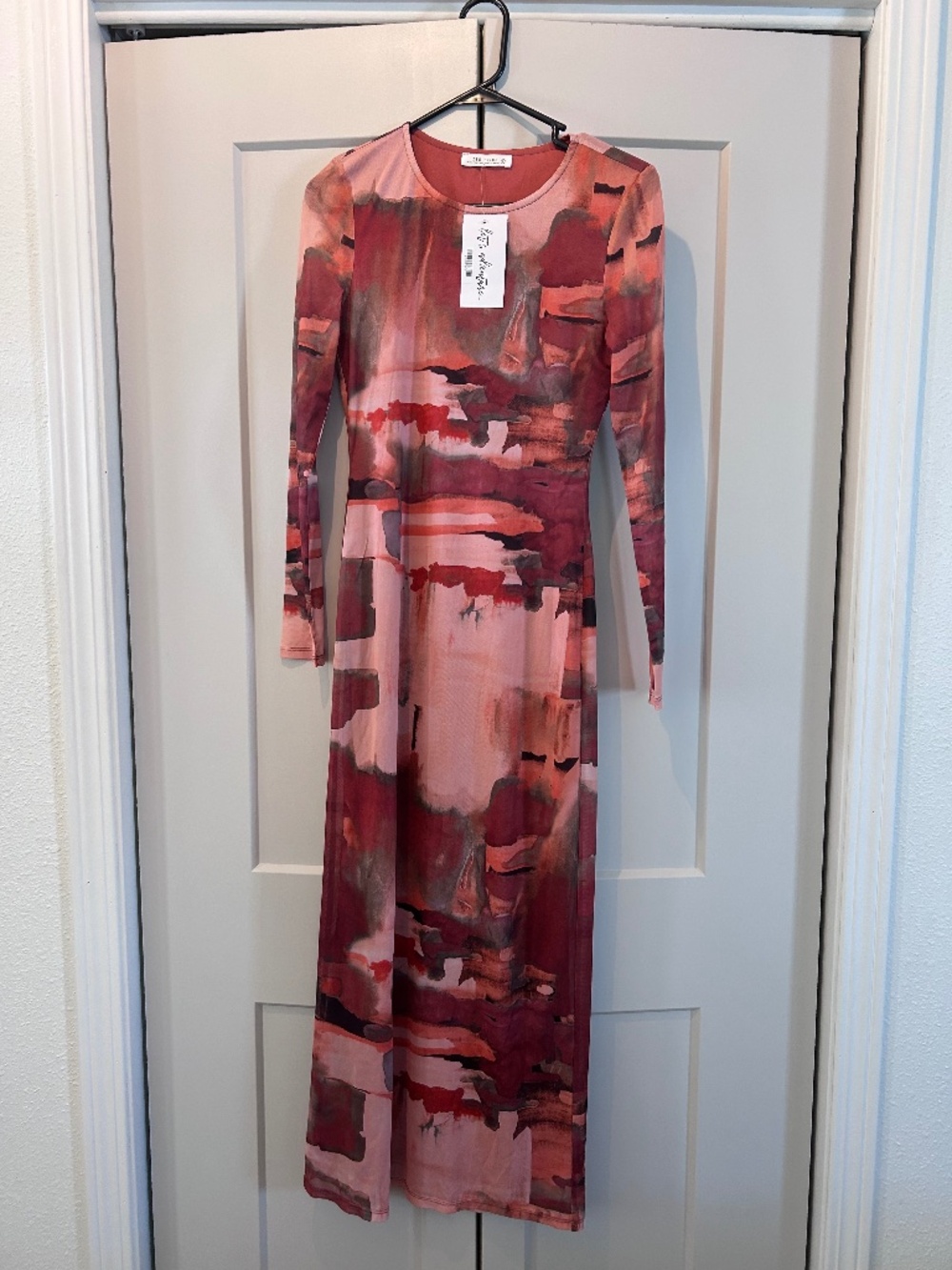 Long sleeve maxi dress
